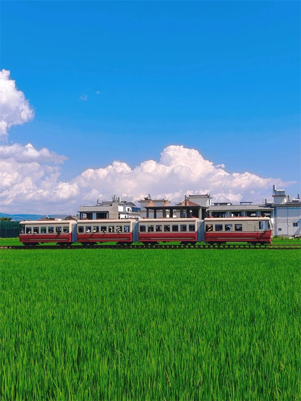 大理旅游,大理旅行社,大理團(tuán)建公司,大理策劃公司,大理會(huì)議會(huì)展,云南旅游,云南旅行社,云南團(tuán)建公司,云南策劃公司,云南會(huì)議會(huì)展：坐上喜洲稻田小火車，一秒進(jìn)入動(dòng)漫畫卷